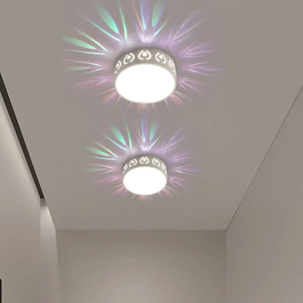 Светодиодный современный потолок светильник мини-освещение на полый потолочный