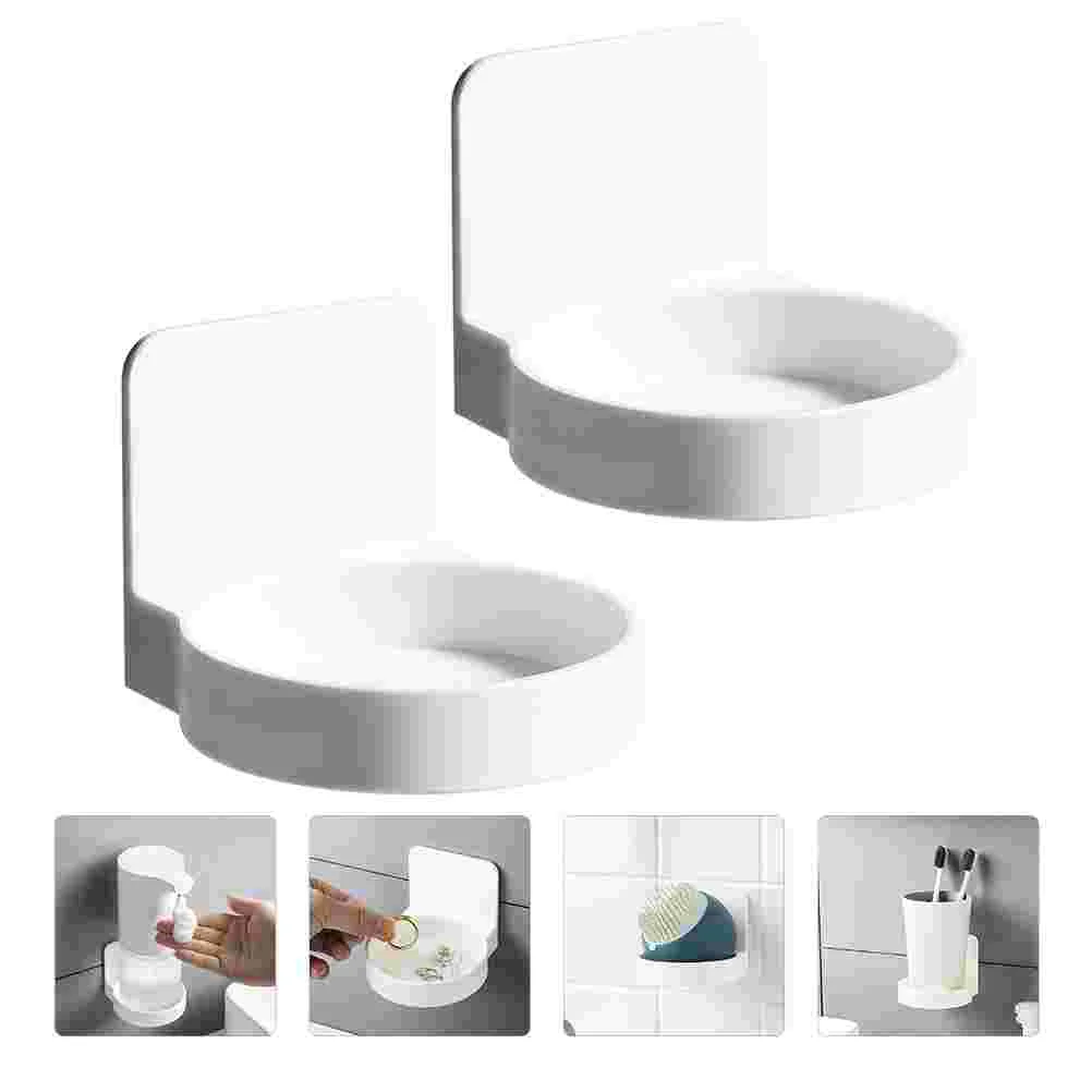 

2Pcs Organizer For Bathroom Storage Organizer Wall Storage Container Bathroom Storage Rack for Bathroom Storage Restroom Wall