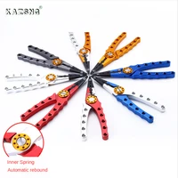 multifunctional fishing pliers aluminum fishing gear pliers cutting clamp plier wire cutters nippers hand tools press crimping