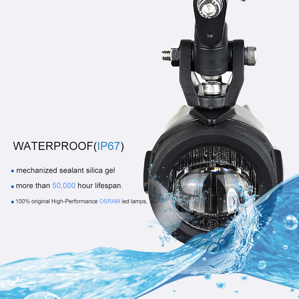 Мотоциклетные противотуманные фары для мотоцикла BMW, светодиодные дополнительные фонари для вождения R1200GS/ADV K1600 R1200GS F800GS.