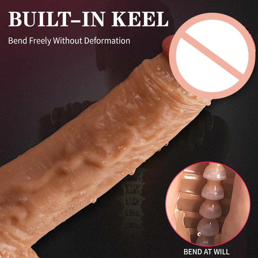 Реалистичный фаллоимитатор эротическая игрушка для женщин страпон инструмент