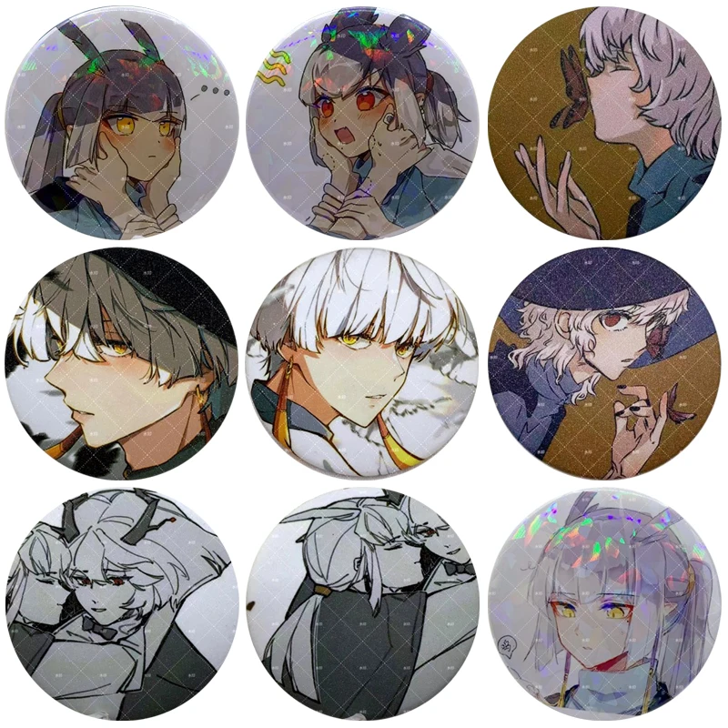 Значок с персонажами мультфильма Game Sky