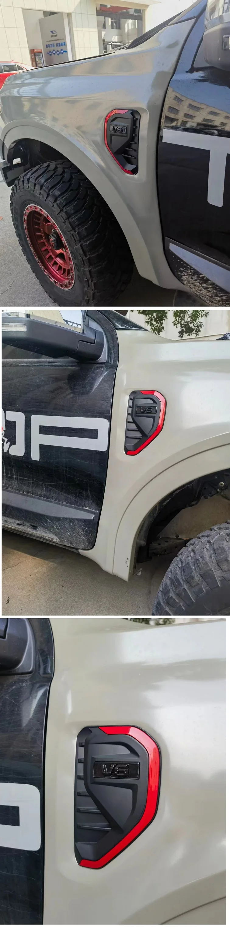 Автомобильные аксессуары крылья для Ford Ranger T9 боковые крышки автомобильных