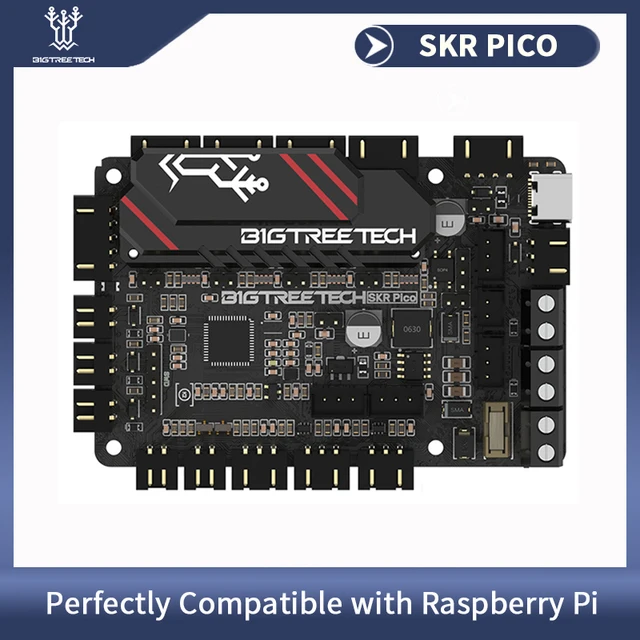 BIGTREETECH BTT SKR PICO V1.0 Motherboard On Board TMC2209 UART MURATA Capacitor for Raspberry Pi VORON V0.1 3D Printer Parts 1
