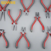 gowke 4 5 multi tool pliers crimping pliers wire stripper multi functional snap ring terminals crimpper mini plier diy handle
