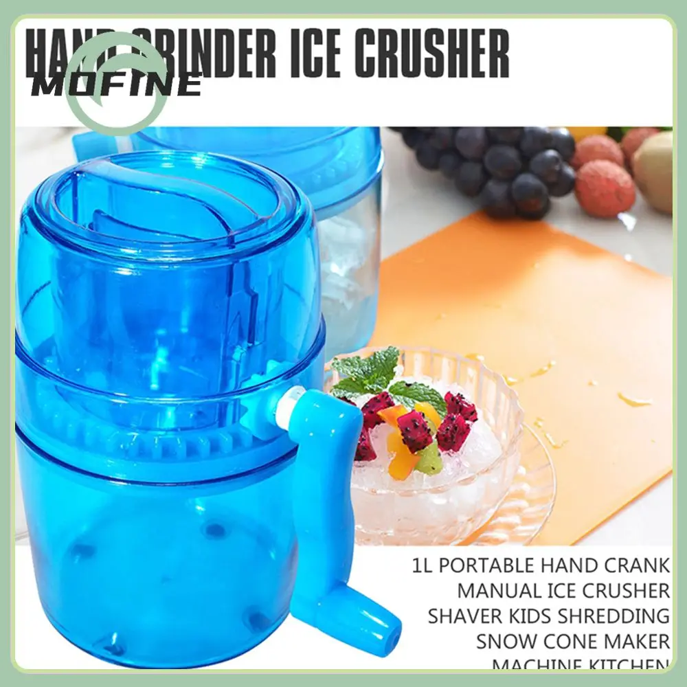 

Mini Household Manual Smoothie Machine Shaved Ice Handheld Machine Ice Breaker Hand-crushed Ice Machine Kitchen Accessories