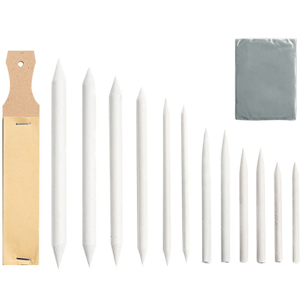 

1 Set/14pcs Professional Safety Convenient Paper Stumps Drawing Tools Blending Stumps