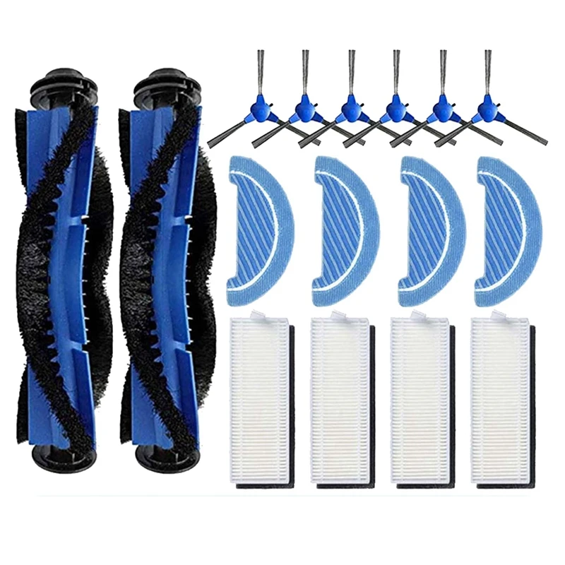 

For Cecotec Conga 1790 ULTRA / 1090 Hepa Filter Mop Cloth Main Side Brush Spare Parts