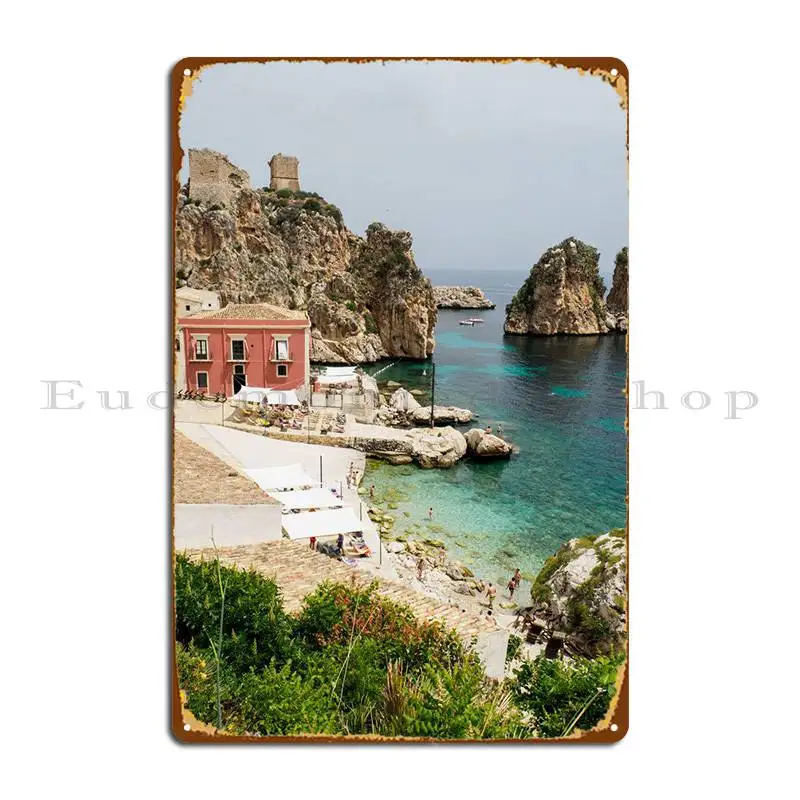 

Итальянский берег, металлический знак, украшение для стен, декор для стен, печать на стене, фотопостер