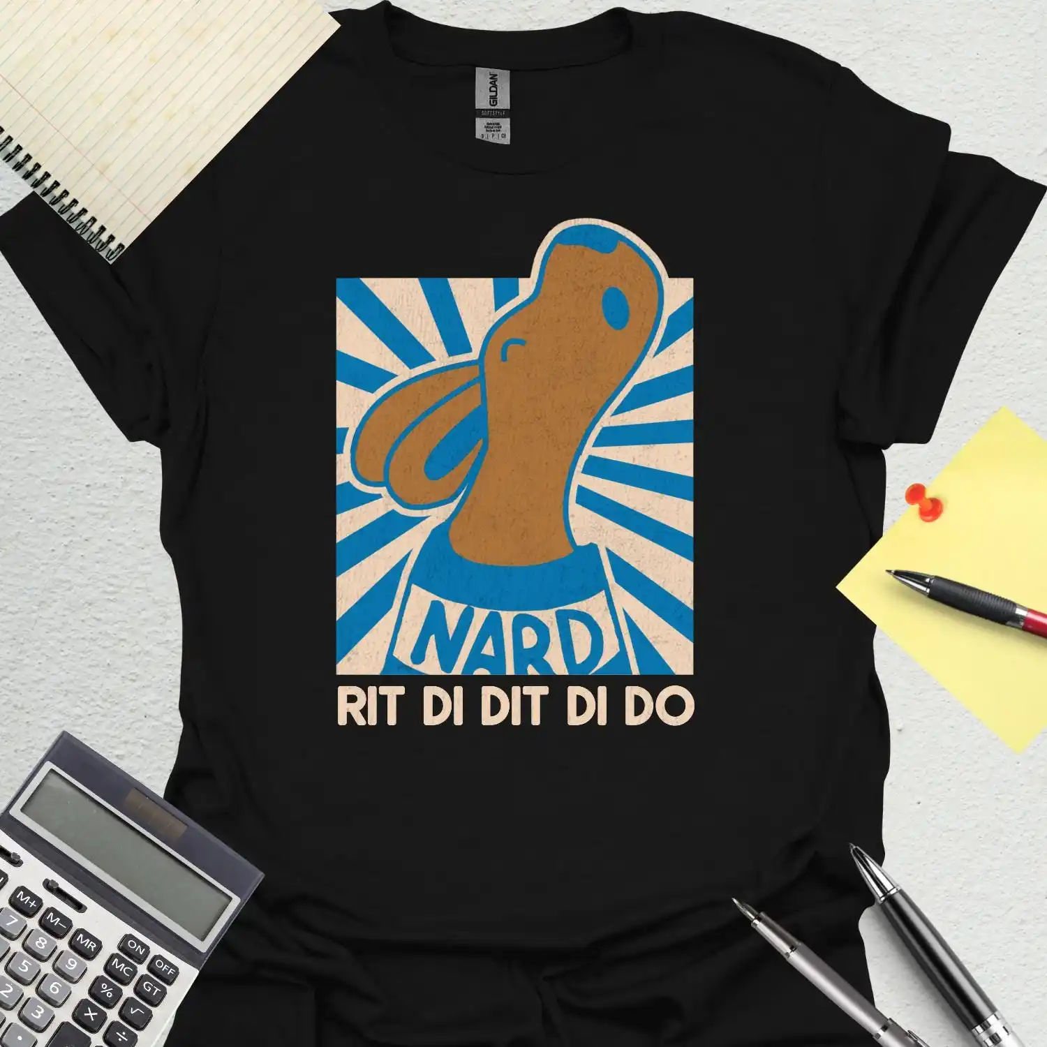 Фото Футболка Nard Dog Rit Di Dit Do, офисный Энди Бернар №1