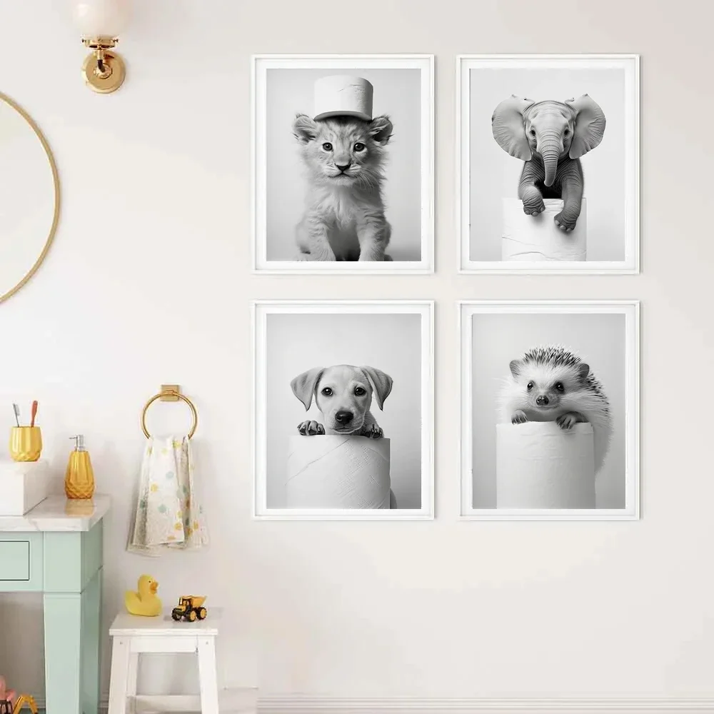 Картина на холсте с изображением животных