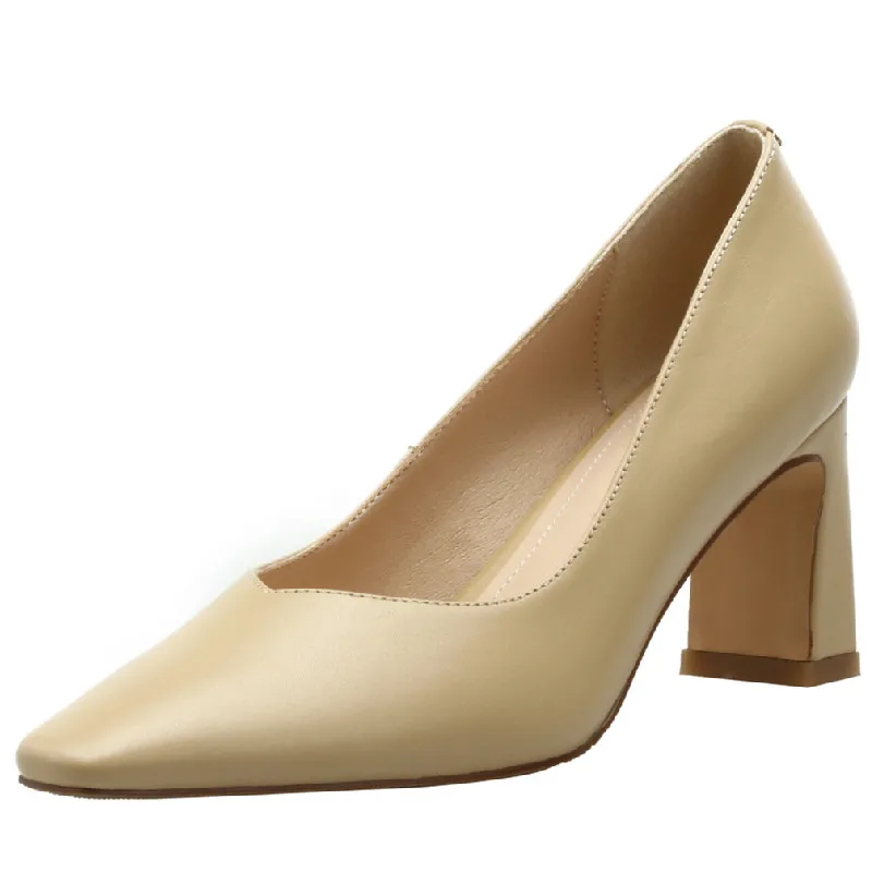 

Dilalula 2023 Spring Summer Women Pumps Office Ladies Party Wedding High Heels Genuine Leather Shoes Woman Elegant Concise Basic