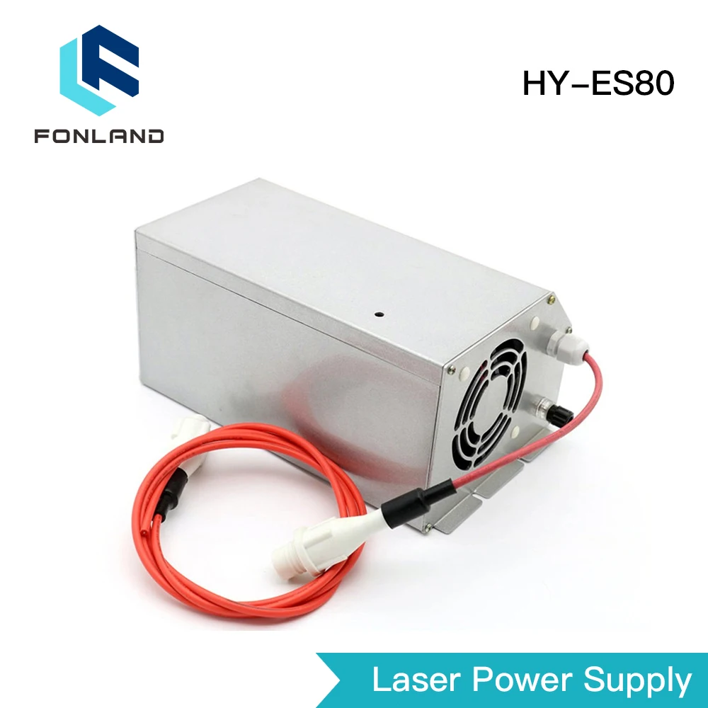 FONLAND 80-100W 80W HY-ES80 CO2 Laser Power Supply for CO2 Laser Engraving Cutting Machine ES Series enlarge