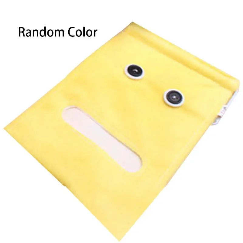 

for Creative Cute Cartoon Plush Big Eyes Hanging Tissue Holder Wall-Mounted Clot