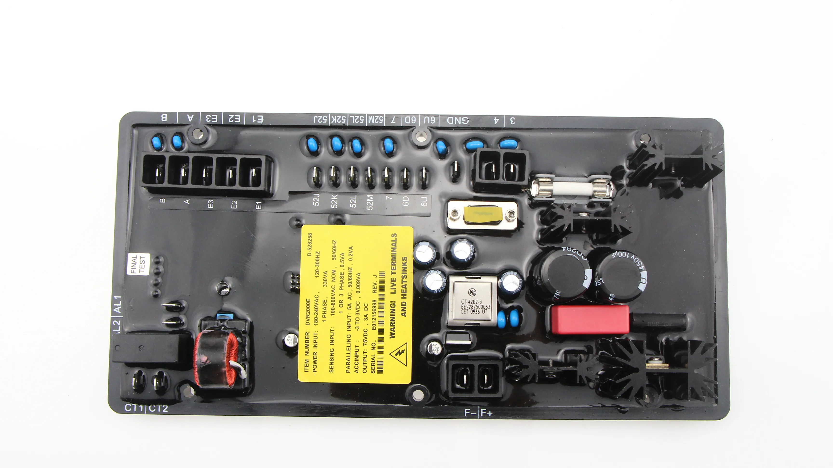 Aksesoris Genset Penstabil Регулятор Tegangan Otomatis Генератор переменного тока AVR DVR2000E BE2000E