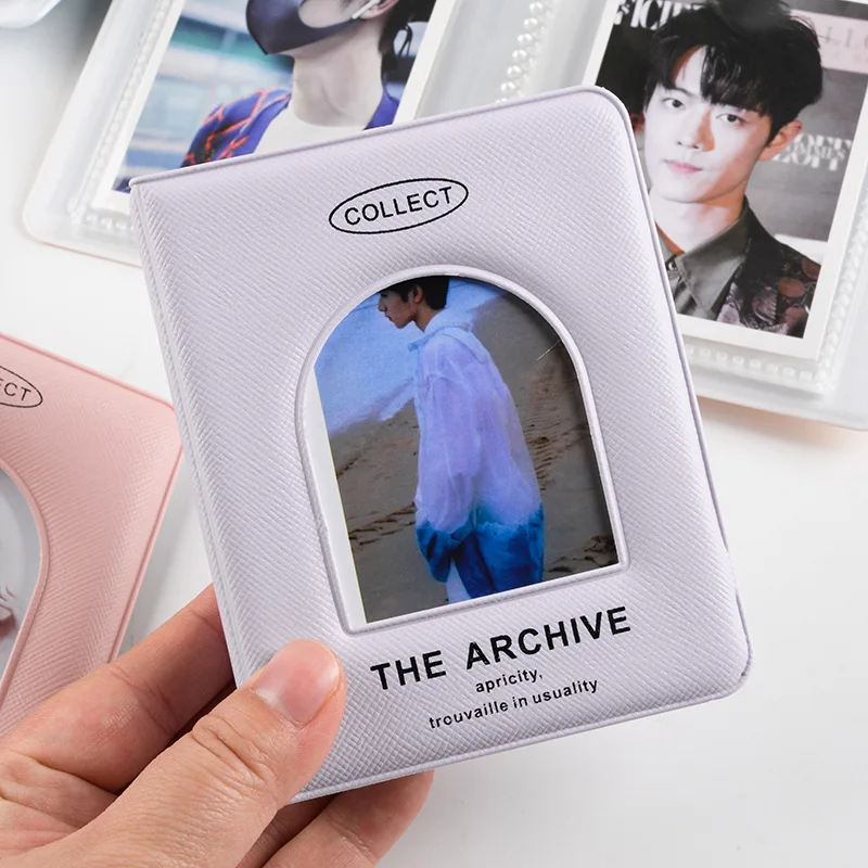 

36 Pockets Photo Album 3 Inch Photocard Binder Hollow Photocard Holder Kpop Binder Instax Albums Ins Polaroid Album De Fotos