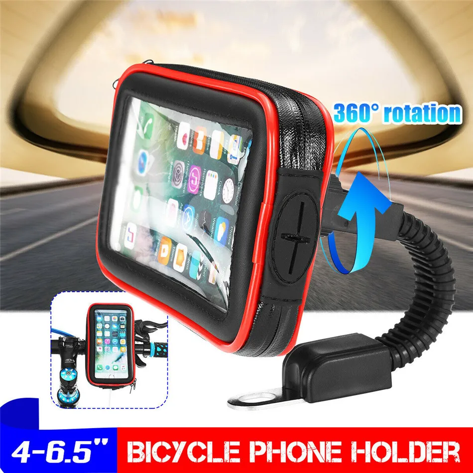 

Универсальный Водонепроницаемый держатель для телефона на велосипед и мотоцикл