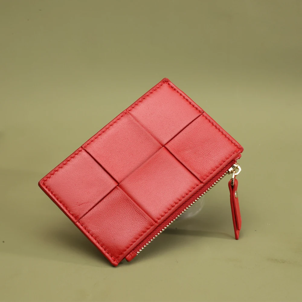 

Credit Card Holder For Women 2022 Designer Bags Luxury Genuine Leather Bank Card Case Coin Purse Wholesale Free Delivery