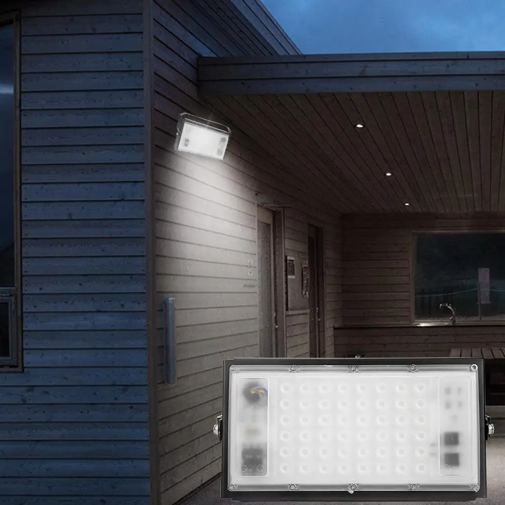 

Прожексветильник настенный, 48 светодиодов, 50 Вт, 85-265 в