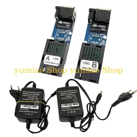 Crust Pro Медиаконвертер Gigabit Ethernet