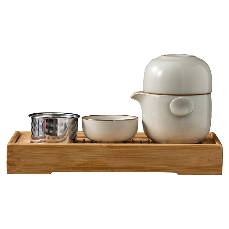 Ru печь быстрая чашка горшок для одного человека специальный ручной чайник чайная