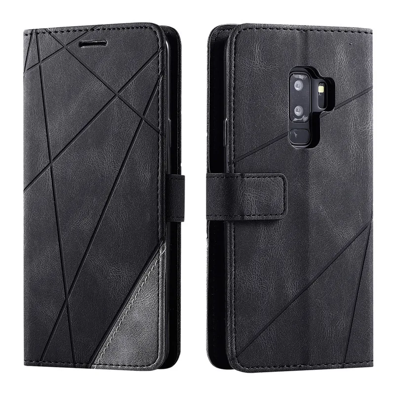 Leather Flip S7 S8 S9 S10 Plus S20 Ultra Case For Samsung Galaxy Note 8 9 10 Lite A51 A71 A81 A91 A50 A30 S A40 A20 A10 Cover