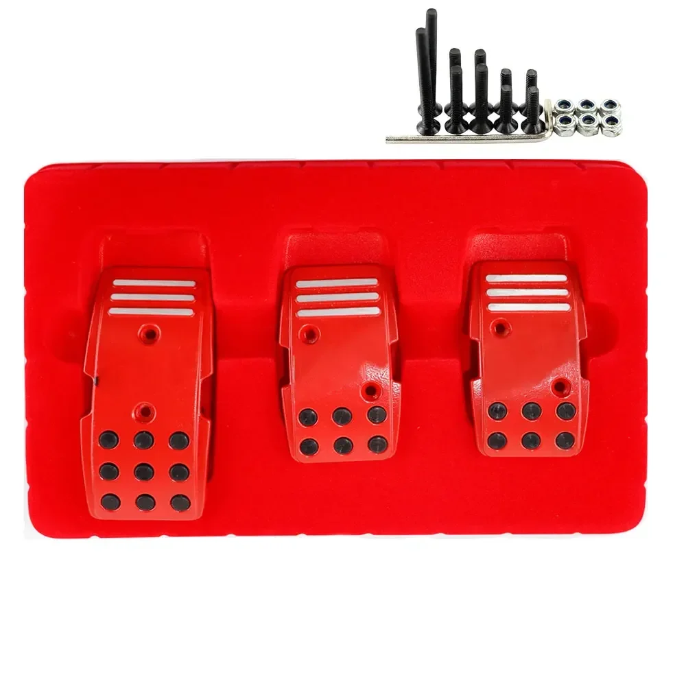 

3 шт., накладки на педали тормоза и педали тормоза