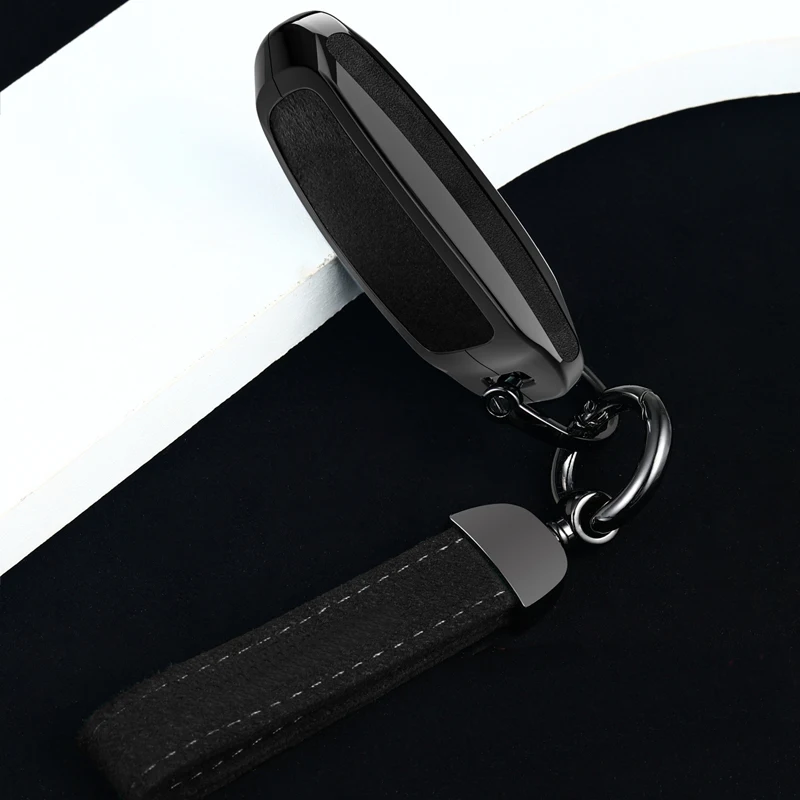 Автомобильный брелок для ключей Защитная крышка Audi чехол A6 C8 A7 4KA A8 4N2 4N8 Q8 4MN