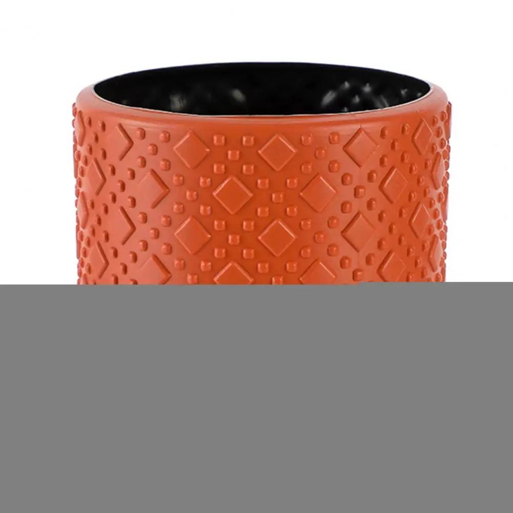 Convenient Flower Container Eye-catching Decorative Nice-looking 3D Texture Vase | Pots & Planters