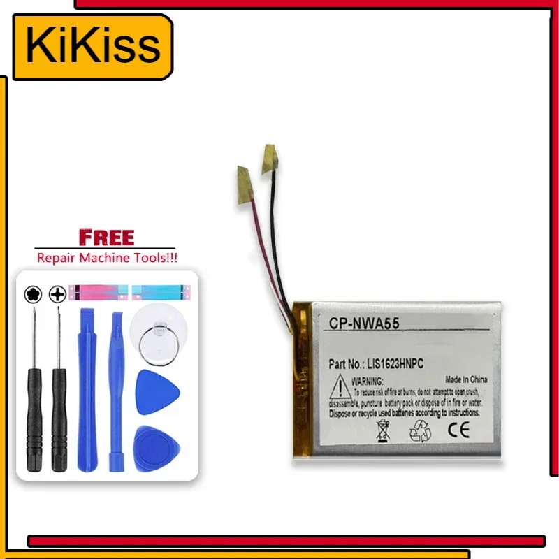 Аккумулятор LIS1623HNPC 1500 мАч для Sony Walkman NW-A35 NW-A45 NW-A46 NW-A55 NW-A57 NW-A106 NW-A107 MP4