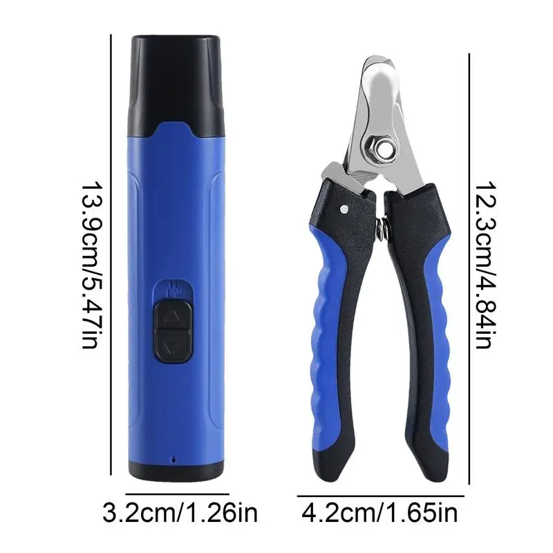 Электрическая машинка для стрижки ногтей домашних животных безопасная ухода за