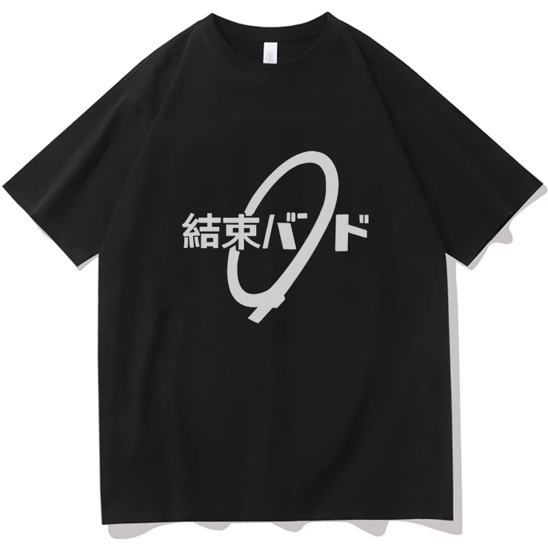 

Anime Bocchi The Rocki T-shirt Funny Manga Graphic Hitori Gotou Print Tee Shirt Cool Men Women Cotton T-shirts Gothic Streetwear