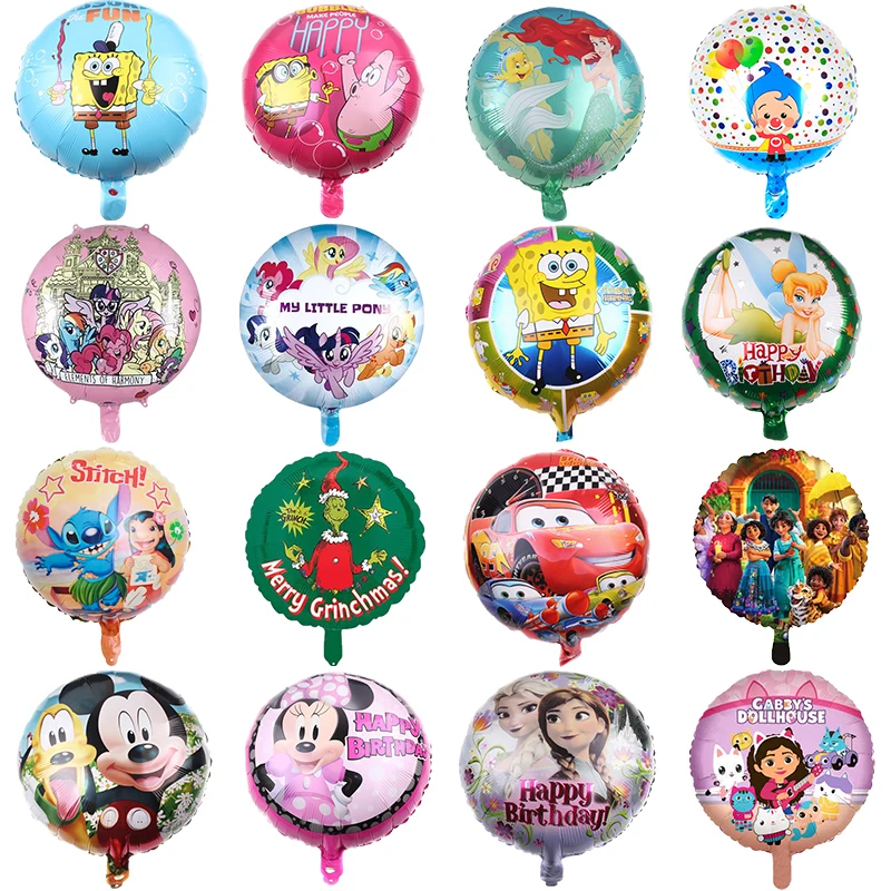 

200/50 шт., фольгированные воздушные шары в виде Микки и Минни