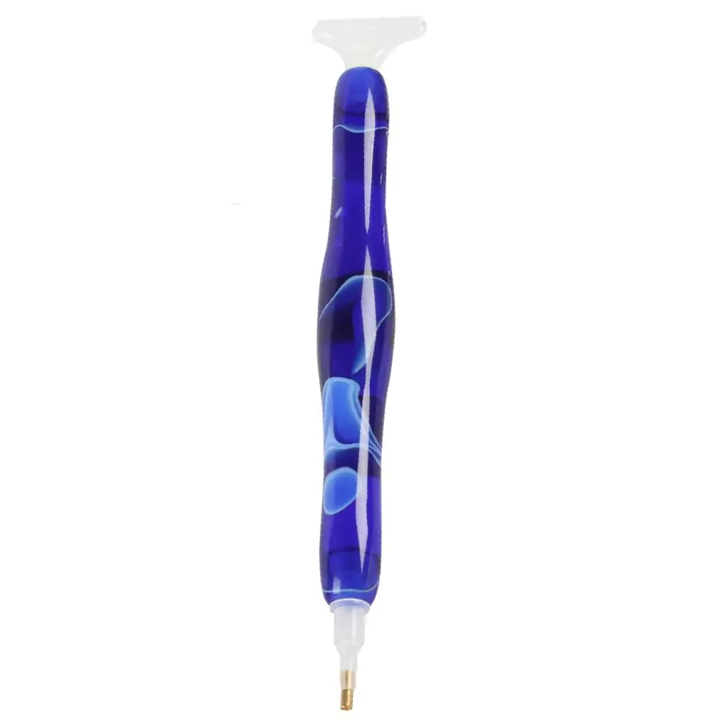 

5D DIY Drill Pen Handmade Diamond Painting Resin Embroidery Nail Art Rhinestone Picker Tools With Accessories Point Pencil 1pcs
