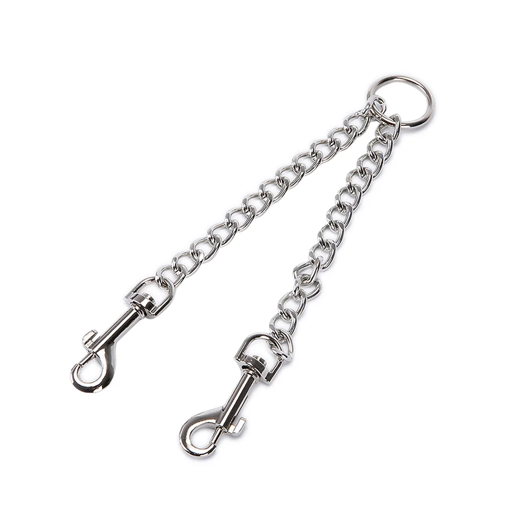 

Dog Pet Chain Leash Strap Metal Pulling Car Belt Supplies Pitbullchew Traction Restraint Safety Vehicleharness Rope Double