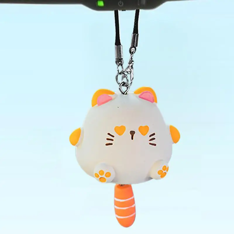Подвеска в виде кошки для автомобиля милая котенка подвеска заднего вида