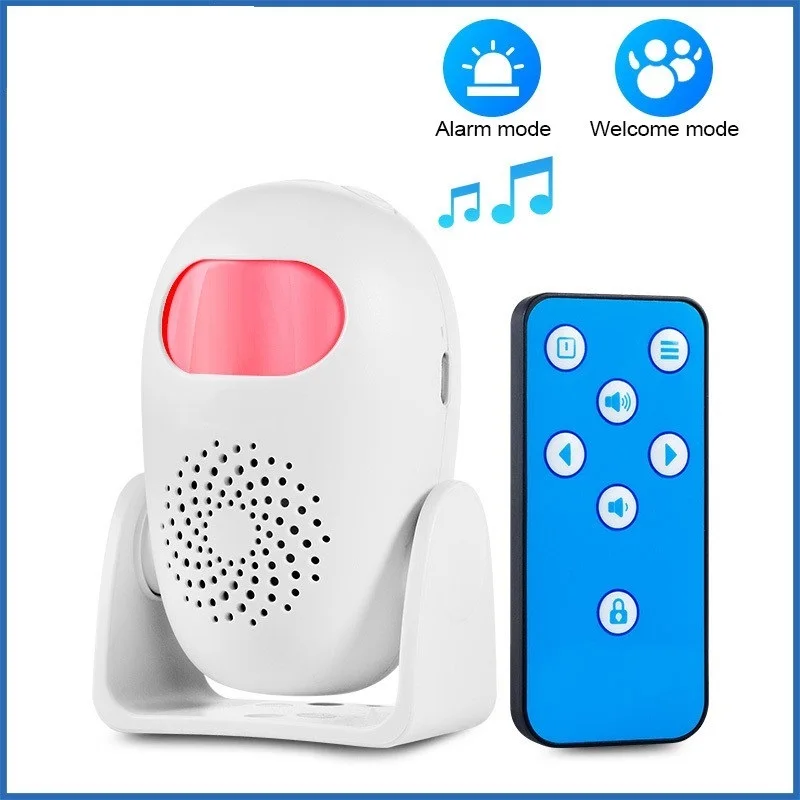 

M120 Smart PIR Infrared Anti-Theft Burglar Welcome Doorbell Multifunction Human Motion Detector Garage Shop Home Security