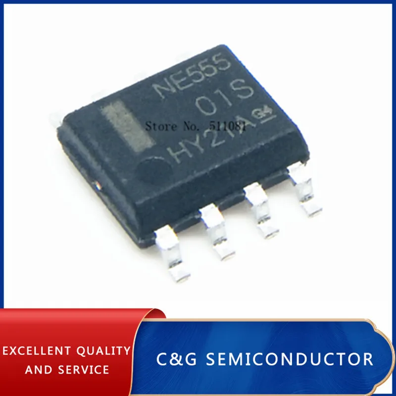 20 шт. NE555DR NE555D NE555 IC 555 SMD | Электронные компоненты и принадлежности
