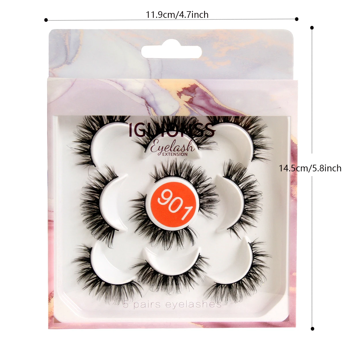 НОВЫЙ IGUIONSS накладные ресницы для наращивания DIY натуральные отдельные