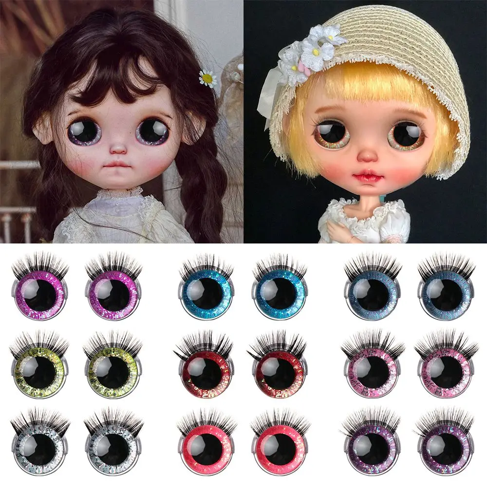 

Накладные ресницы для макияжа глаз, стерео аксессуары для самостоятельного изготовления украшений, игрушек, подарков, кукольные аксессуар...