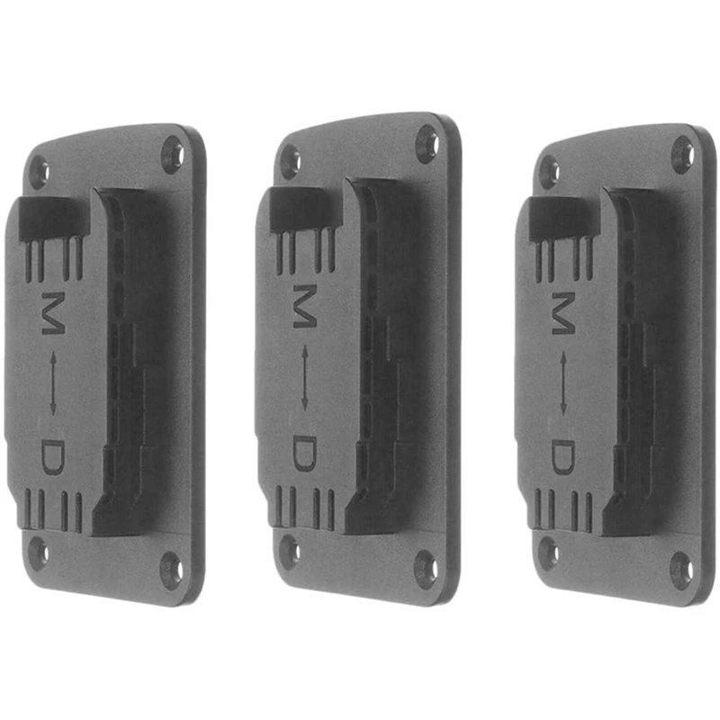 

3Pcs Power Tool Stand for Dewalt DCB Series Lithium Battery Holder for M18 18V Lithium Battery Fixed Seat Tool