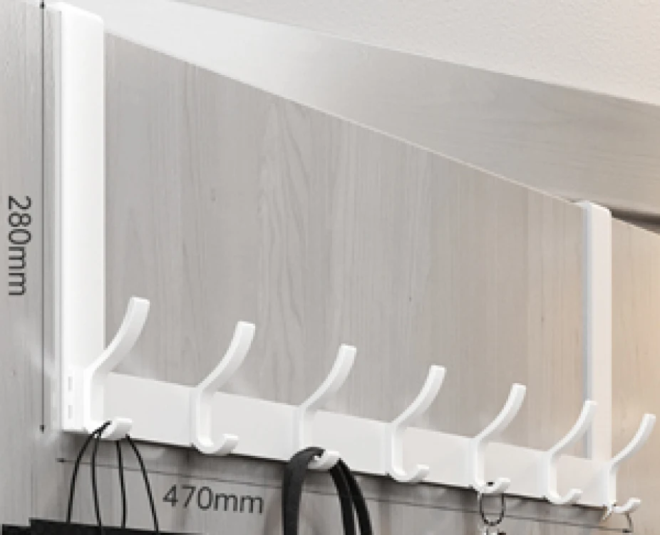 

Настенные крючки из алюминия