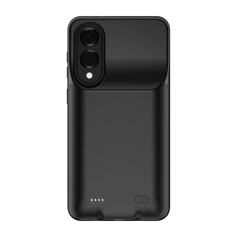 Фото Чехол-аккумулятор для Samsung Galaxy A35/A55: портативный, с беспроводной зарядкой, расширенным временем автономной работы, для магнитного Power Bank №1