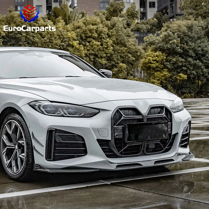 2021y~i4 Series M50 G26 Сухая передняя сетчатая решетка из углеродного волокна