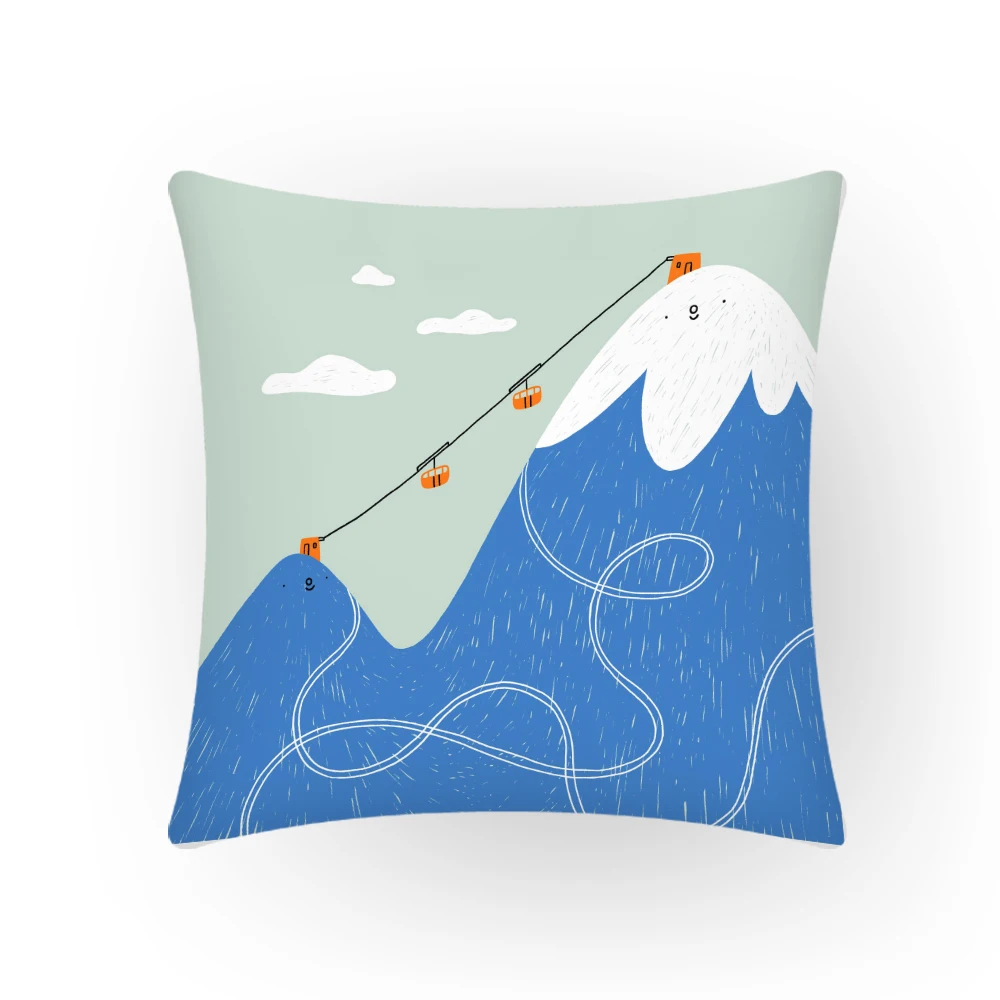 

Vintage Home Decoration Art Pillowcases Polyester Linen Cute Cartoon Velvet Cushion Covers 2023 New Nordic Simple 45x45cm E2359
