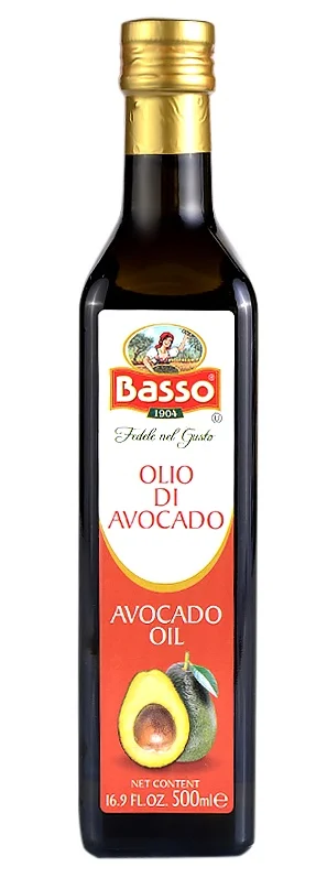 Масло авокадо рафинированное Basso, 500 мл