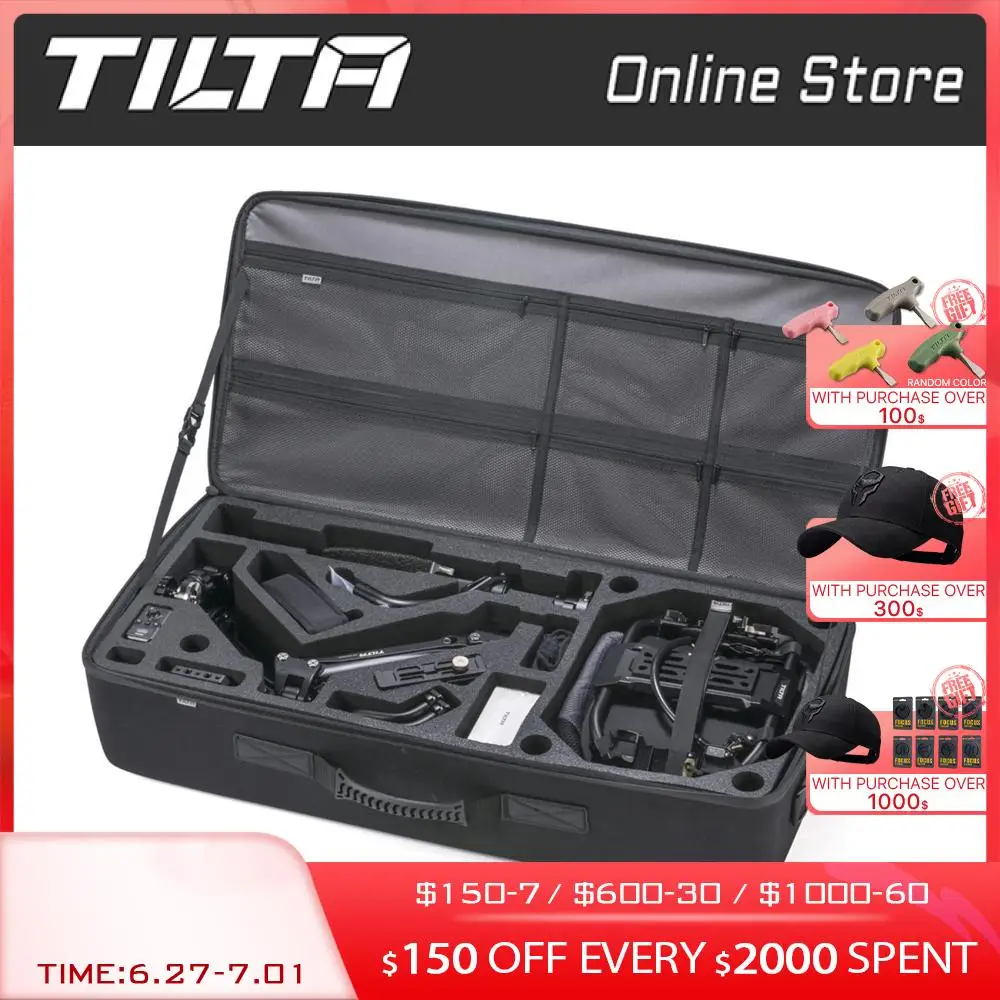

TILTA Float Handheld Gimbal Support System V/Gold Mount GSS-T01 for DDJI Ronin RS2 RS3 pro RSC2 Gimbal RS2 Shooting Kit
