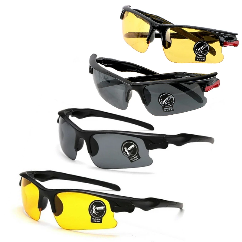 Sunglasses Safety Night Driving Glasses Goggles Unisex Hd Su