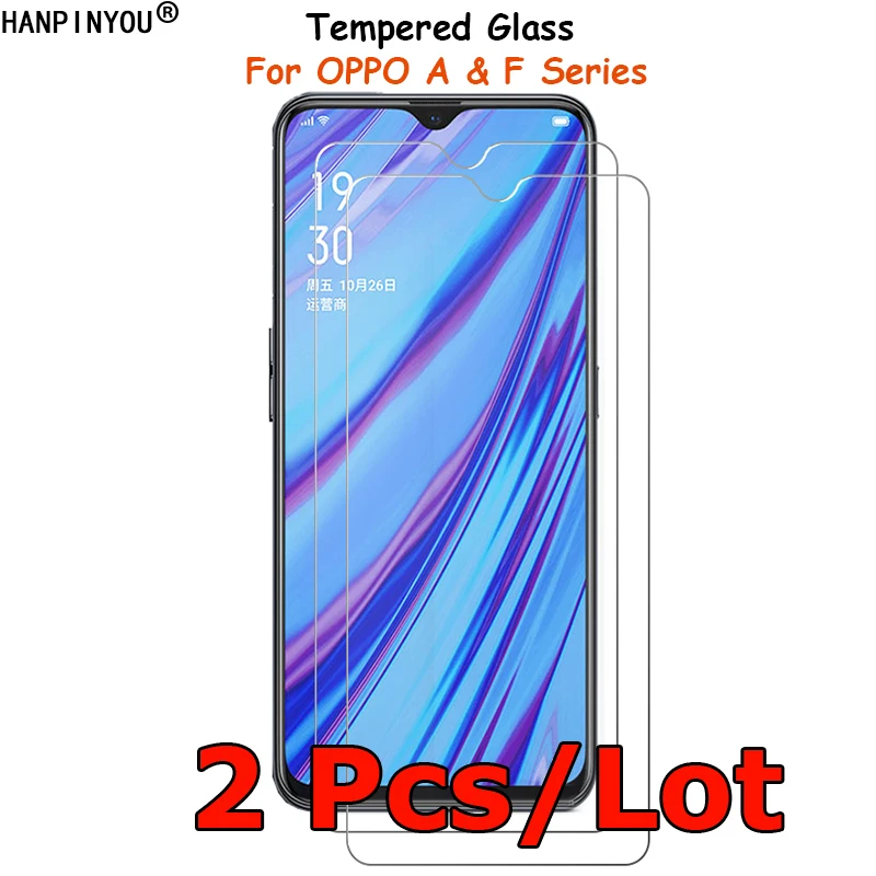 2 шт./партия для OPPO A9 A5 2020 A11X A5s A1K F11 F11Pro, ультратонкая защитная пленка из закаленного стекла