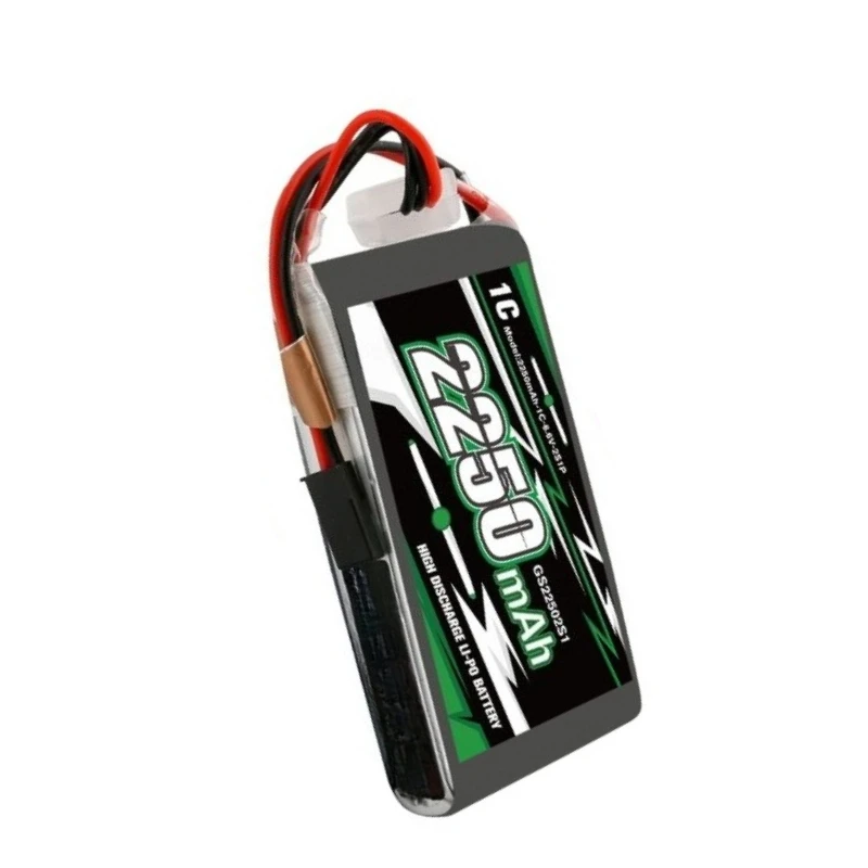 Фото Аккумулятор LiPo 2S1P 2250 мАч 1C 6.6V для пультов Futaba 14SG T8J 4PKS 4PL T6J, перезаряжаемая батарея для радиоуправляемых моделей №2